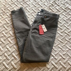 Express Stretch Mid Rise Pants